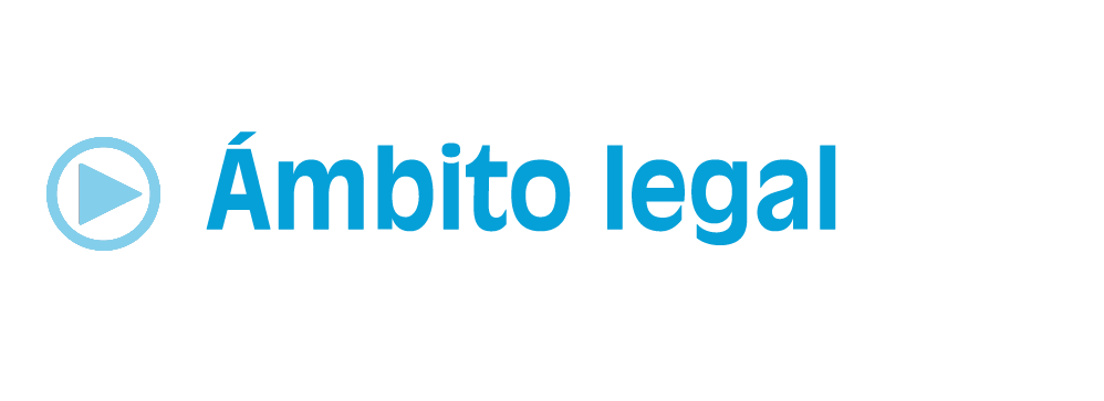 Ámbito legal, acceso a vídeo en Lengua de Signos y Audible (Selección 3 de 6)