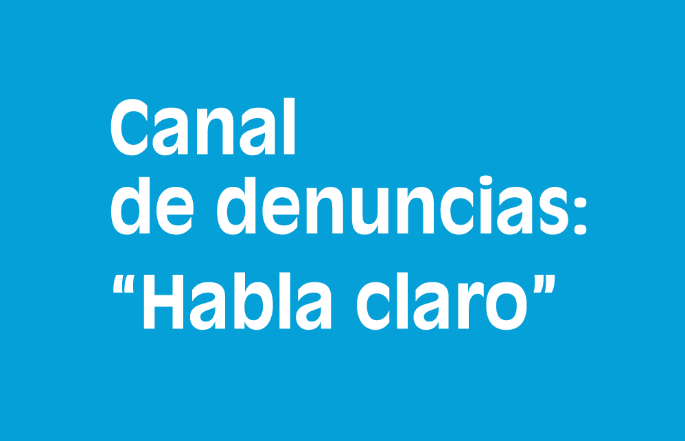 Canal de denuncias, habla claro, vídeo en Lengua de Signos y Audible