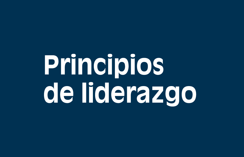 Principios de liderazgo, vídeo en Lengua de Signos y Audible