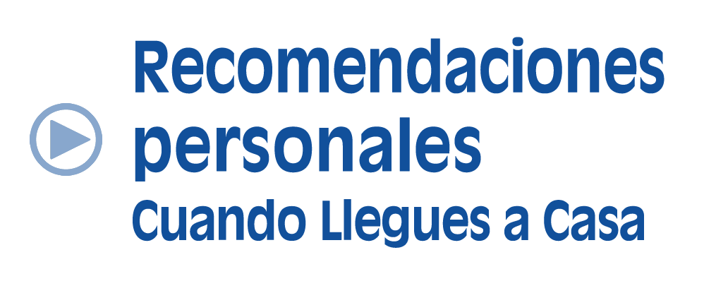 Recomendaciones personales cuando llegues a casa, acceso a vídeo en Lengua de Signos y Audible (Selección 2 de 5)