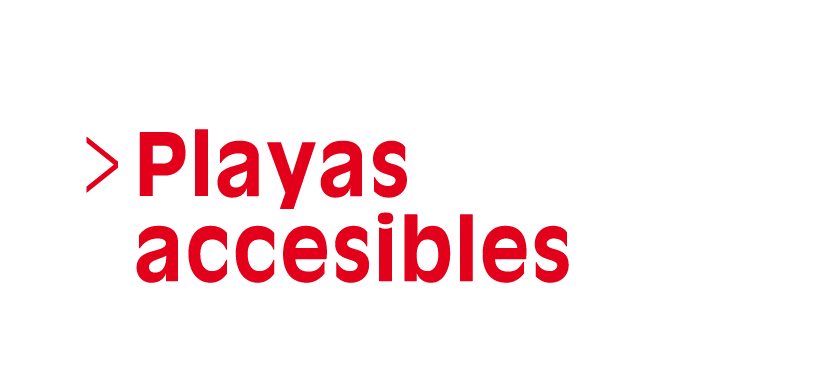 Playas accesibles (Selección, uno de seis) (Acceso a Reproductor)