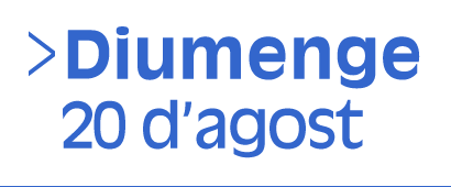 Diumenge, vint d'agost (Selecció vuit de onze)  (Accés a Reproductor)