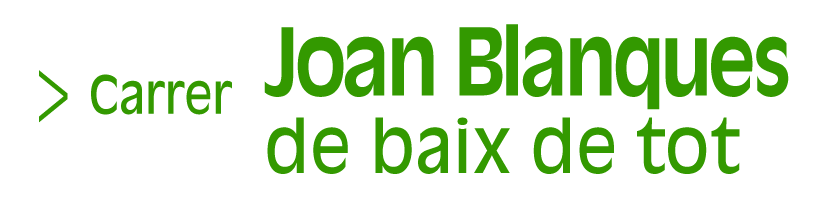 Carrer Joan Blanques de Baix de tot (Selecció, quatre de set) (Accés a Reproductor)