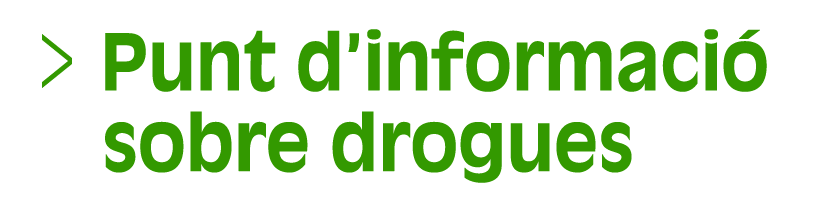 Punt d'informació i assesorament sobre drogues (Selecció, Tres de sis) (Accés a Reproductor)