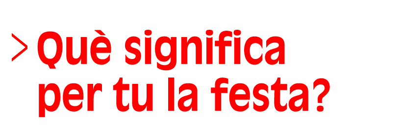 Què significa per tu la festa? (Selecció, Ú de cinc) (Accés a Reproductor)