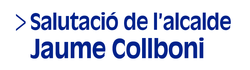 Salutació de l'alcalde Jaume Collboni (Selecció, Ú de sinc) (Accés a Reproductor)